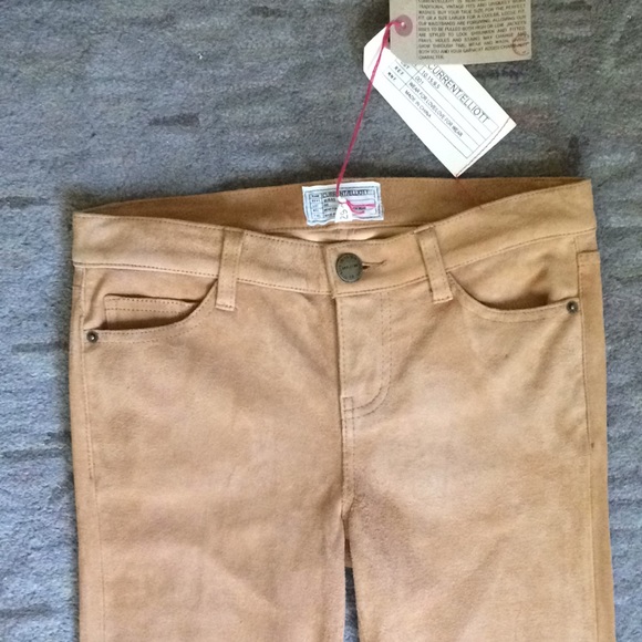 Current Elliot lamb suede ankle skinnies - Picture 5 of 10